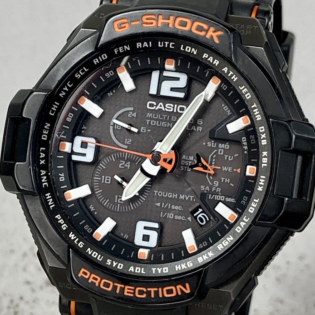 美品 G-SHOCK GW-4000-1AJF グラビティマスター スカイコックピット 