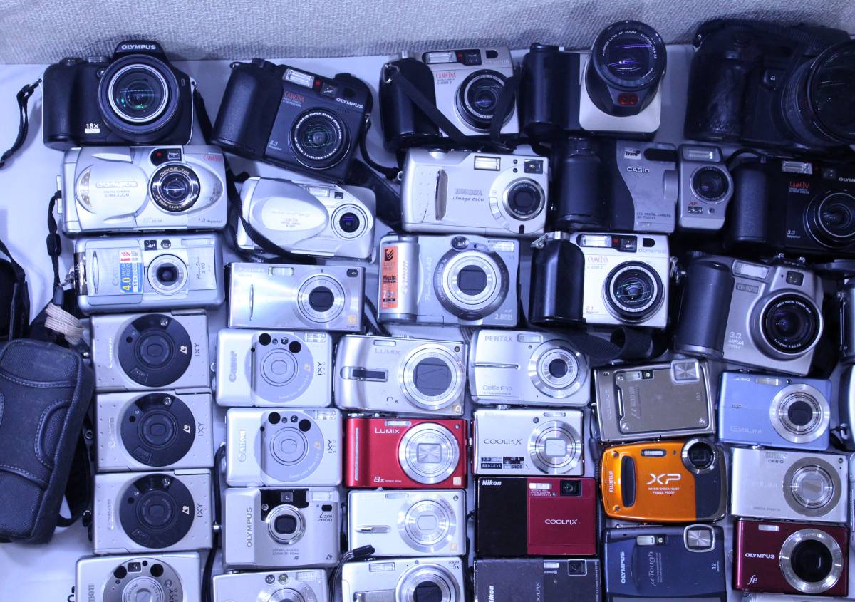 コンパクトデジタルカメラ 16個まとめセット Canon SONY FUJIFILM