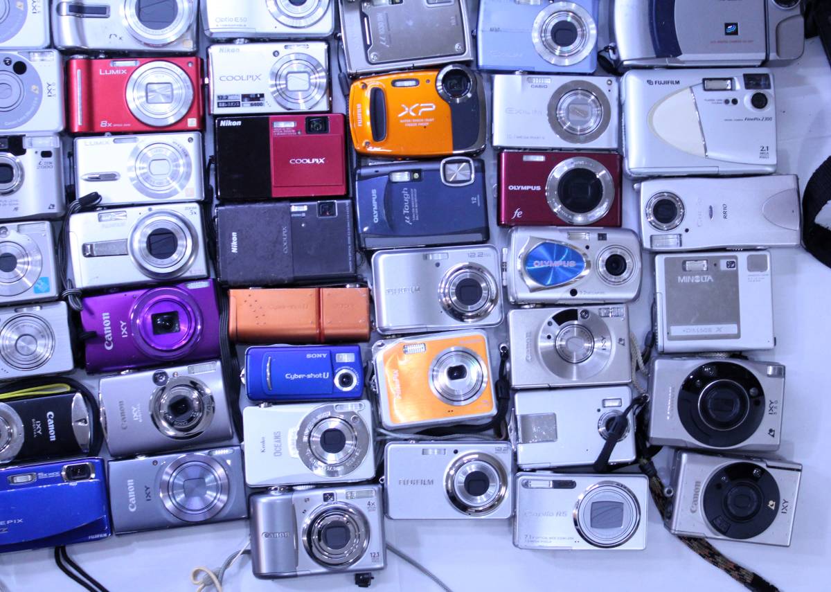 コンパクトデジタルカメラ 16個まとめセット Canon SONY FUJIFILM