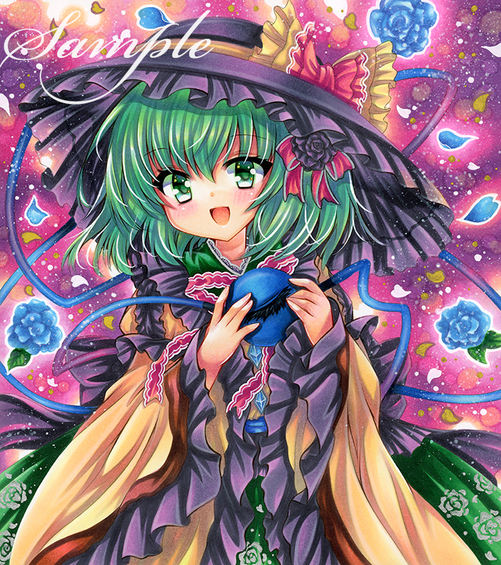 ☆同人手描きイラスト 東方Project/古明地こいし 色紙☆ 【公式通販】