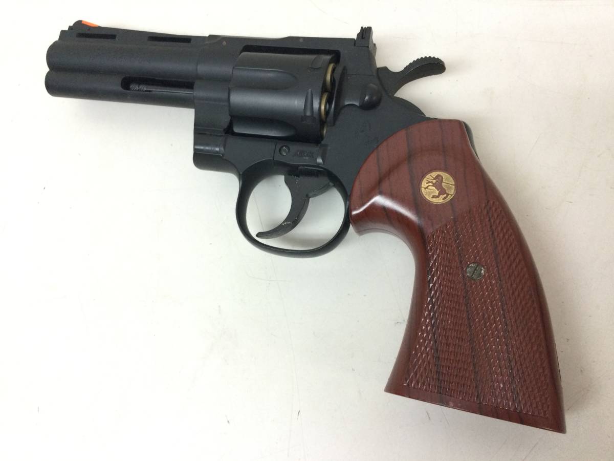 クラウン コルトパイソン 357マグナム ガスガン リボルバー ガス