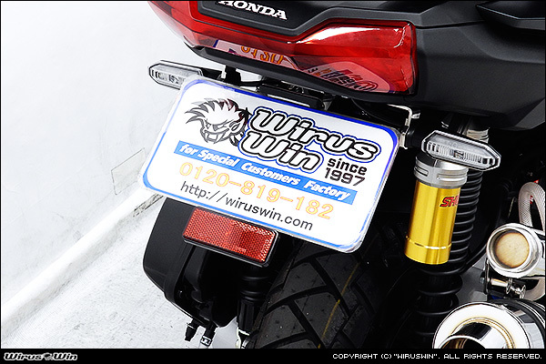 adv160 フェンダーレス 取り付け ADV160 KF54 キタコフェンダーレス 他