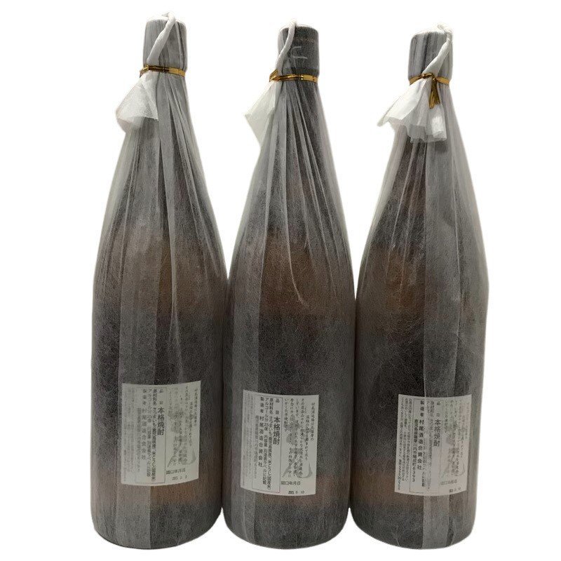 希少‼︎プレミアム焼酎村尾 かめ壺焼酎 1800ml 3本セット 3本セット 芋焼酎 村尾酒造 村尾 1800ml 25度 かめ壺 プレミアム焼酎