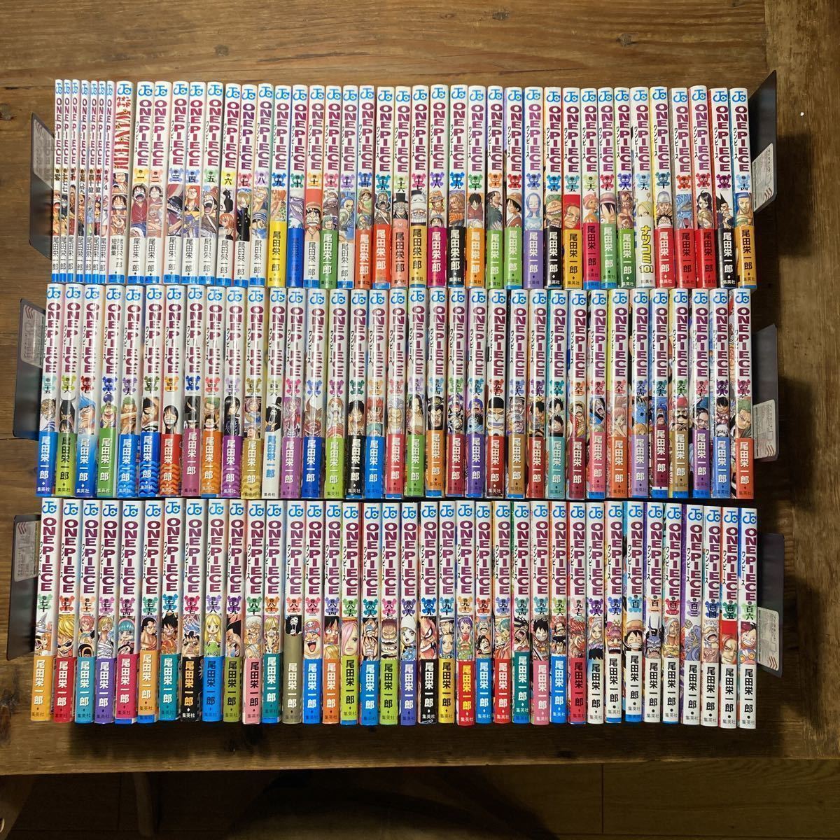 ワンピース 全巻セット 1-106巻+ wanted ONE PIECE 106巻 天才の夢