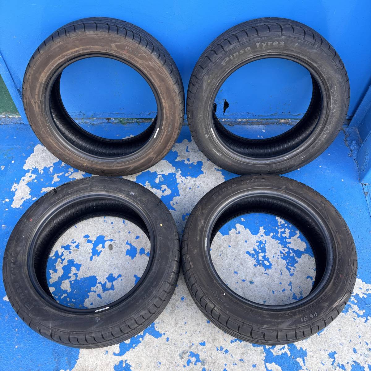 ★☆Pinso Tyres / PS-91 195/55R16 83V 4本☆★