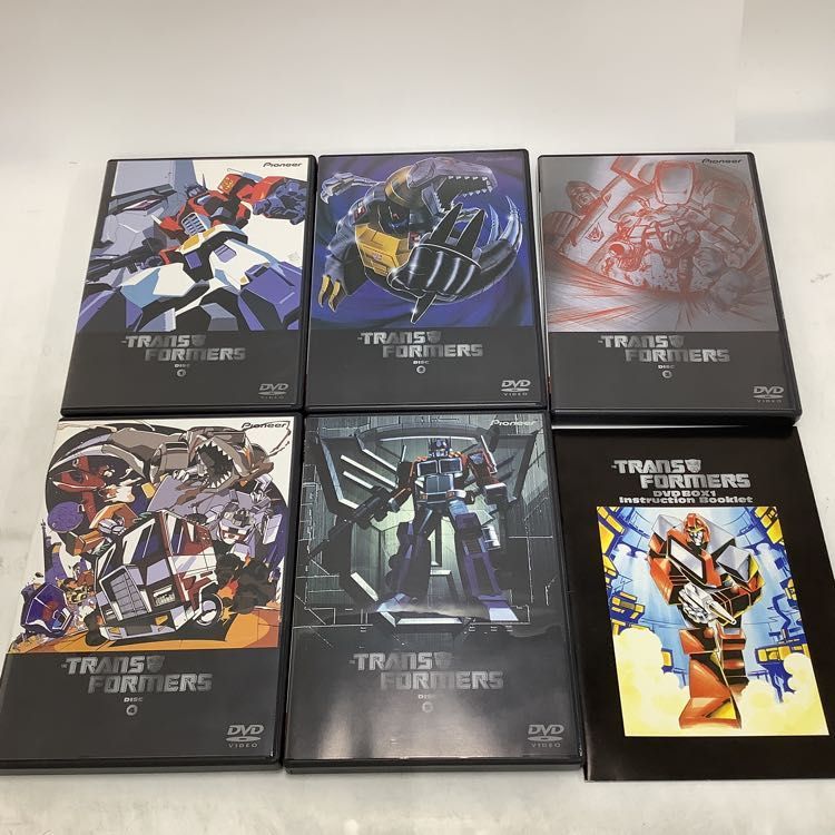 DVD 戦え!超ロボット生命体トランスフォーマー DVD-SET1〈5枚組〉SET2