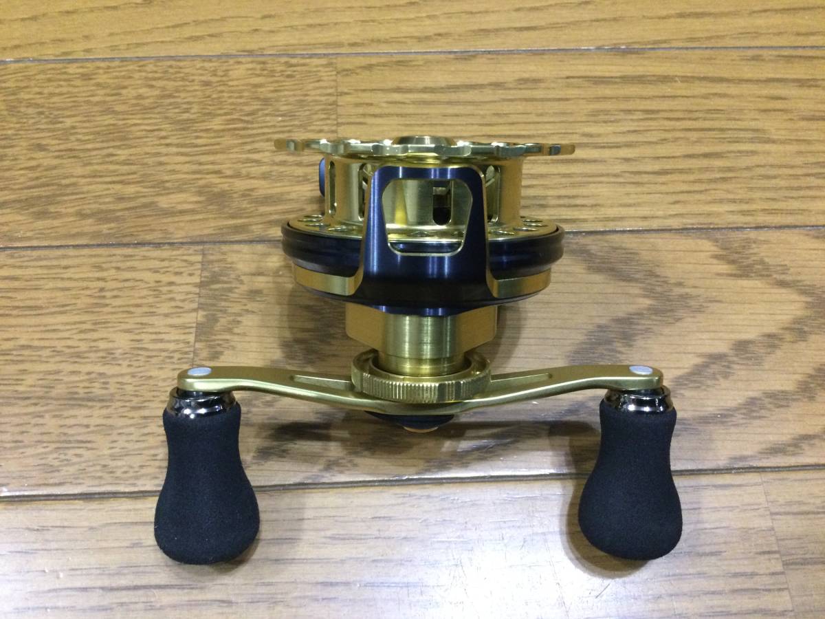 シマノ セイハコウ SP RC83 ゴールド 左巻き ドラグ付き イカダ 筏 