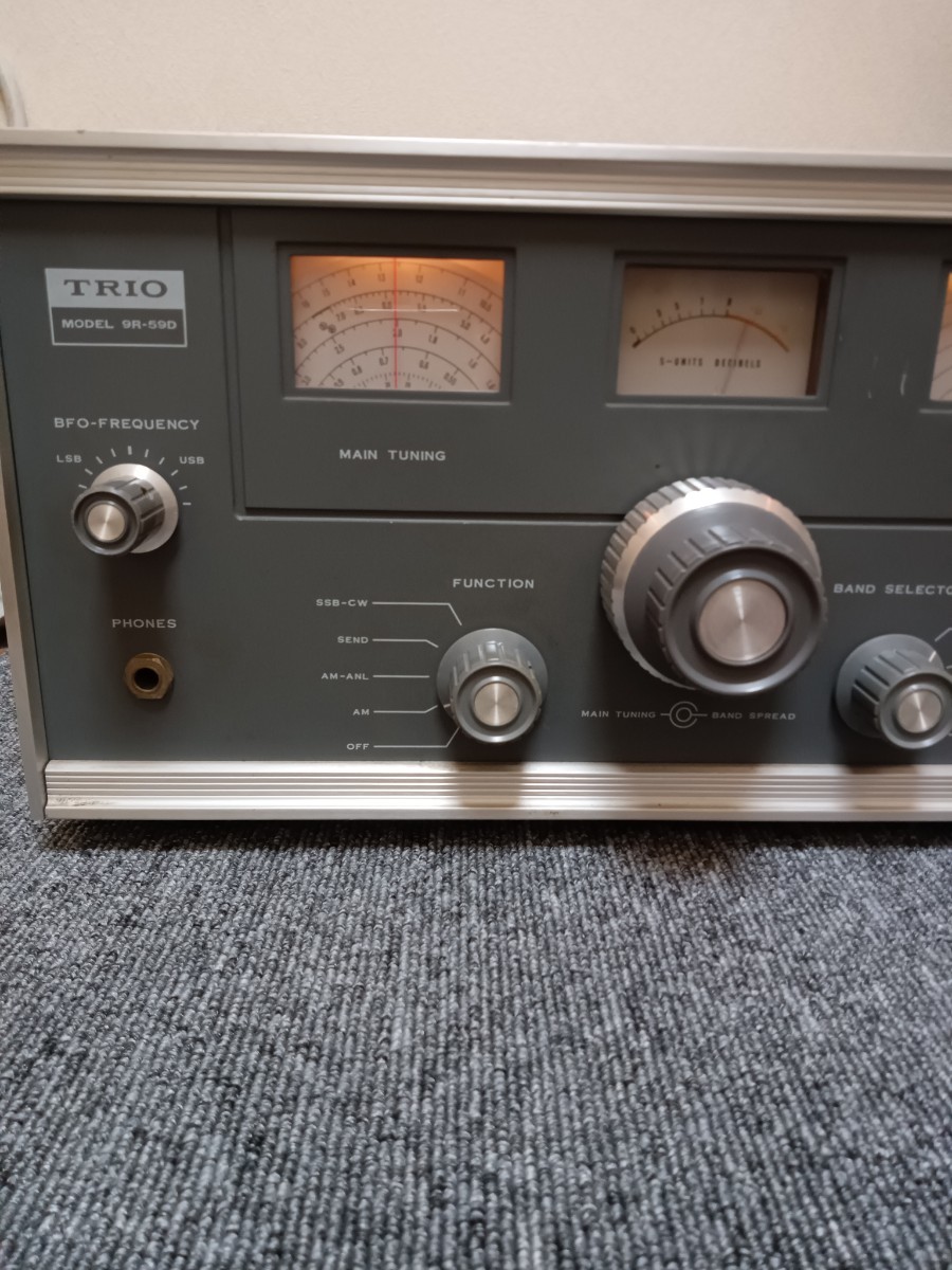 TRIO受信機9R59D TRIO 受信機 トリオ アマチュア無線用受信機 9r-59」の