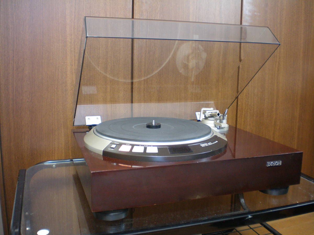 DENON ダイレクト・ドライブ　ターンテーブル　DP-60M　（トーンアーム & フォノケーブル無し）