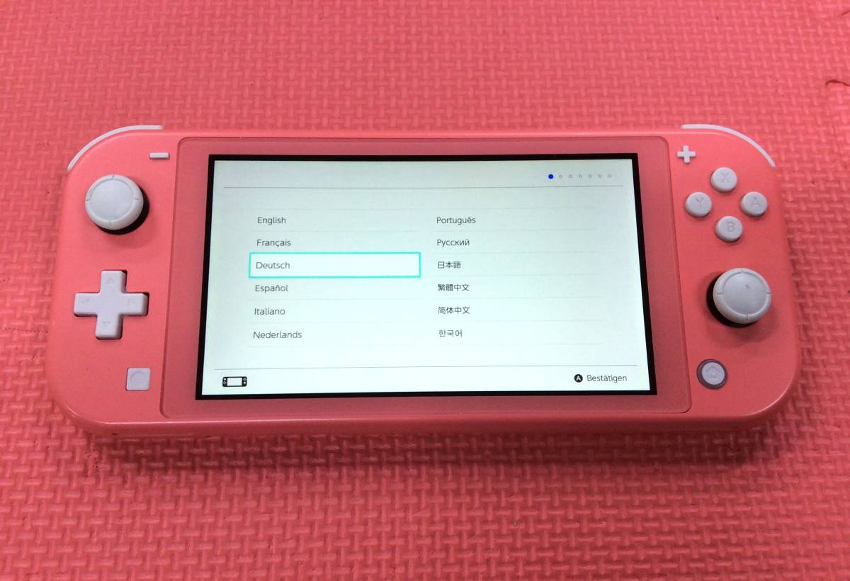 GM3136/60/0】故障品☆ジャンク☆Nintendo Switch Lite☆ピンク