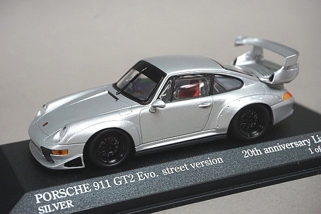 ミニチャンプス PMA 1/43 Porsche ポルシェ 911 GT2 Evo Street 