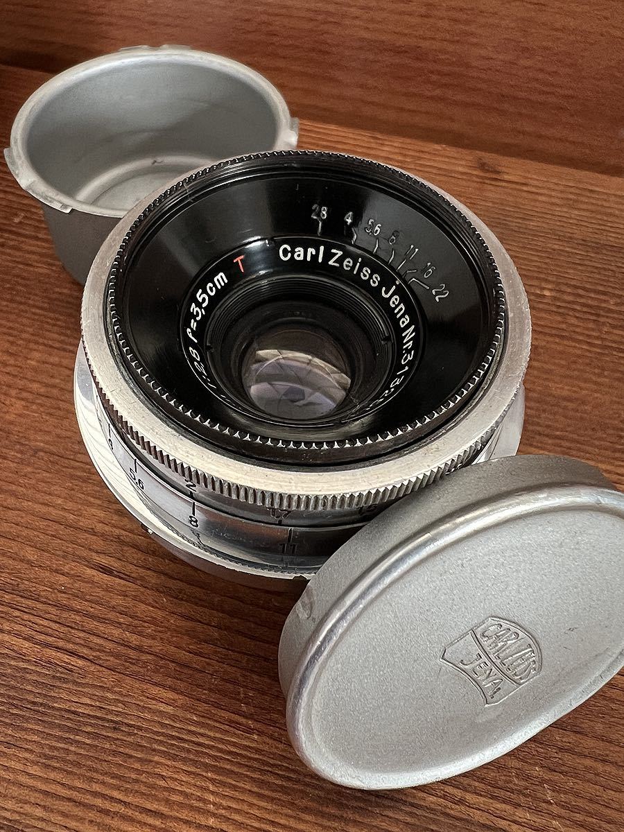 ☆Carl Zeiss Jena Biogon 35mm f2.8 古くて珍しいレンズ