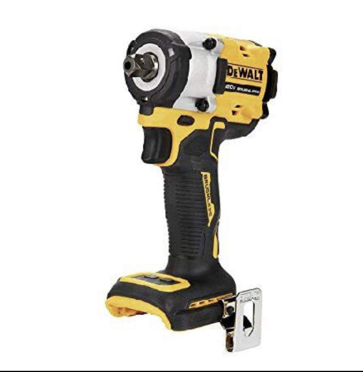 DEWALT ATOMIC 20V MAX* 1/2 in. Cordless Impact Wrench with Detent Pin Anvil (Tool Only) (DCF922B)
