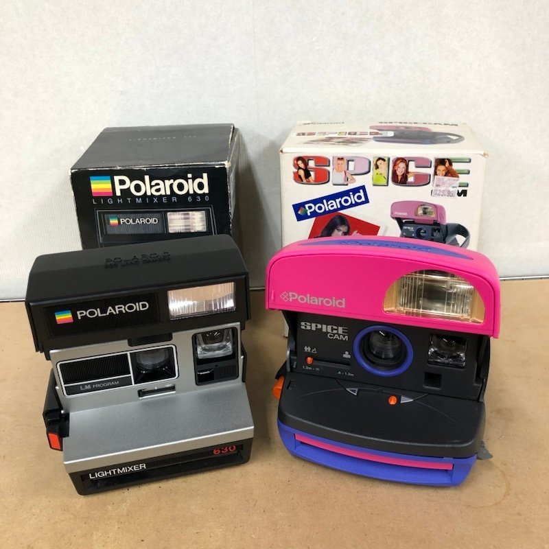 ジャンク品】 Polaroid、Kodamatic/ ポラロイドカメラ 10台 まとめ売り
