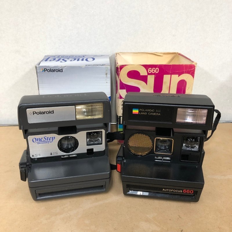 ジャンク品】 Polaroid、Kodamatic/ ポラロイドカメラ 10台 まとめ売り