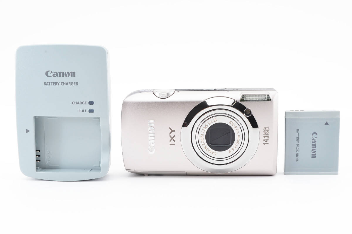 美品】キャノン Canon IXY 10S 《手のひらサイズの軽量コンデジ 