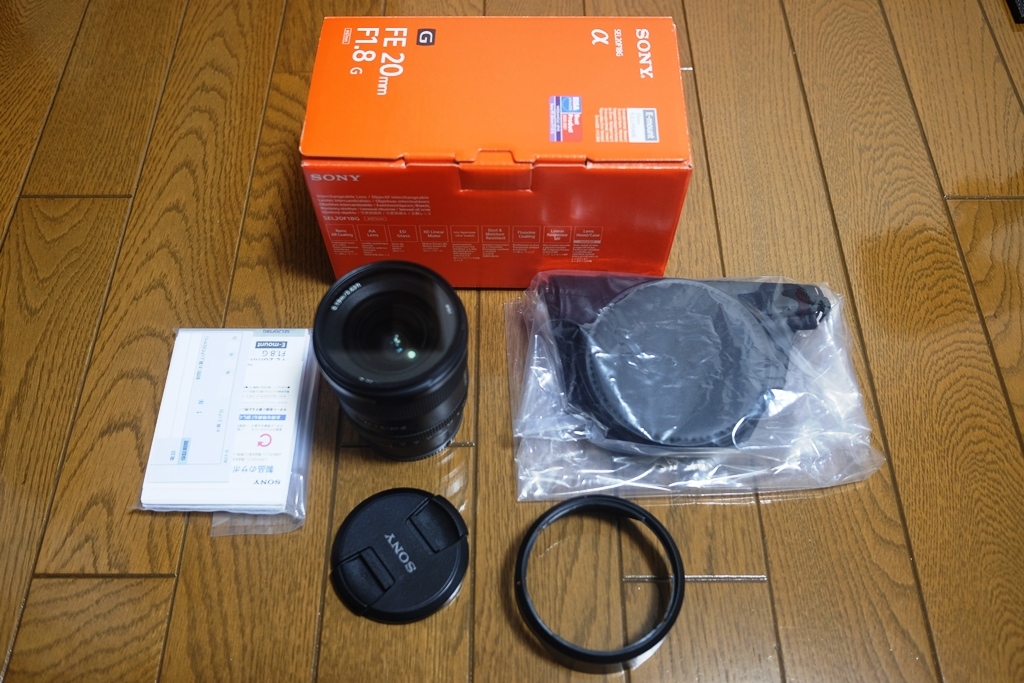 ☆美品 ソニー / 広角単焦点レンズ / フルサイズ / FE 20mm F1.8 G [E