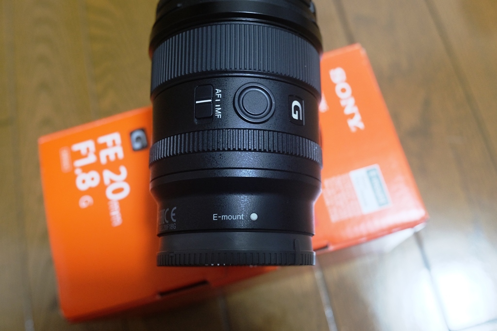 ☆美品 ソニー / 広角単焦点レンズ / フルサイズ / FE 20mm F1.8 G [E