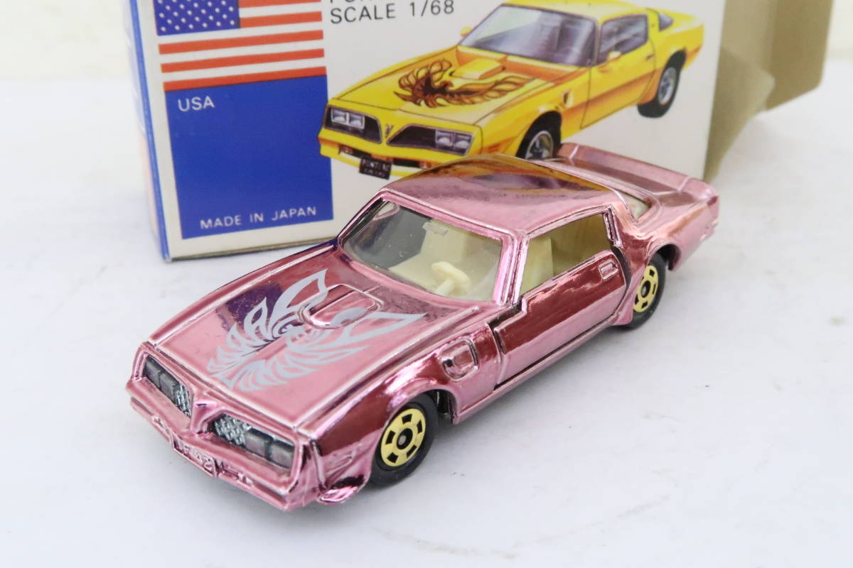 トミカ PONTIAC FIREBIRD ポンティアック ファイヤーバード 箱付 日本