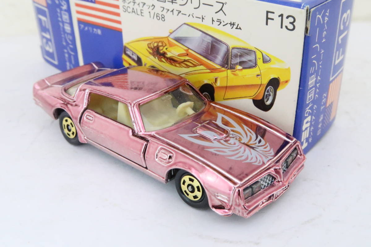 トミカ PONTIAC FIREBIRD ポンティアック ファイヤーバード 箱付 日本