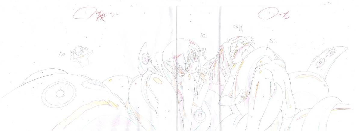 セル画 キスシス　Kiss×sis　原動画58枚セット　超大判　*100