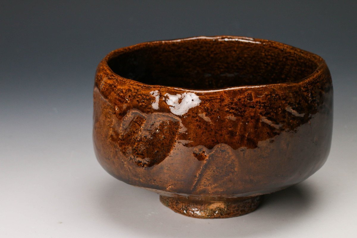 大樋 開発文七 文明 春日山窯 共布 共箱 栞つき 佳香開発