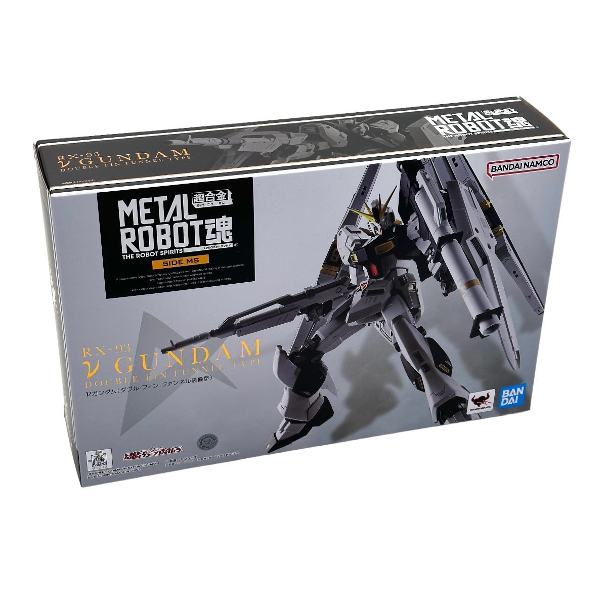 美品】METAL ROBOT魂 νガンダム（ダブル・フィン・ファンネル装備型