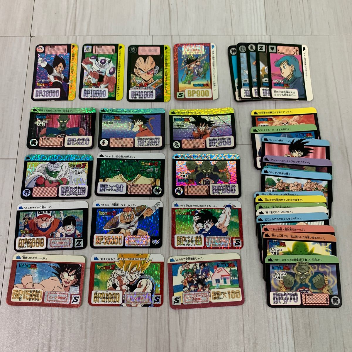 バンダイ カードダス　ドラゴンボール ミニカード 36枚（キラ×16枚）