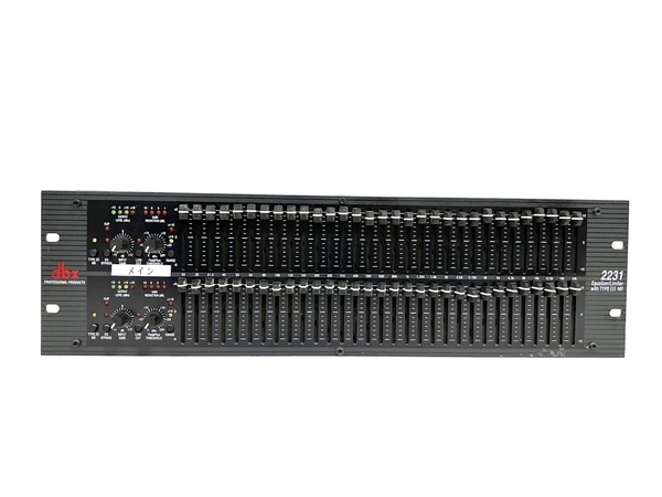 DBX 2231 グラフィック イコライザー 音響 機材 オーディオ機器