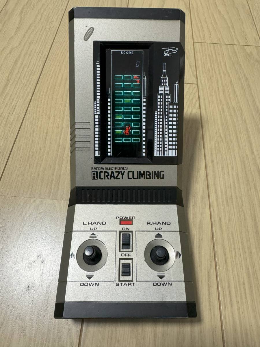 CRAZY クレイジークライミング CLIMBING 動作品 電子LSI FL - バンダイ