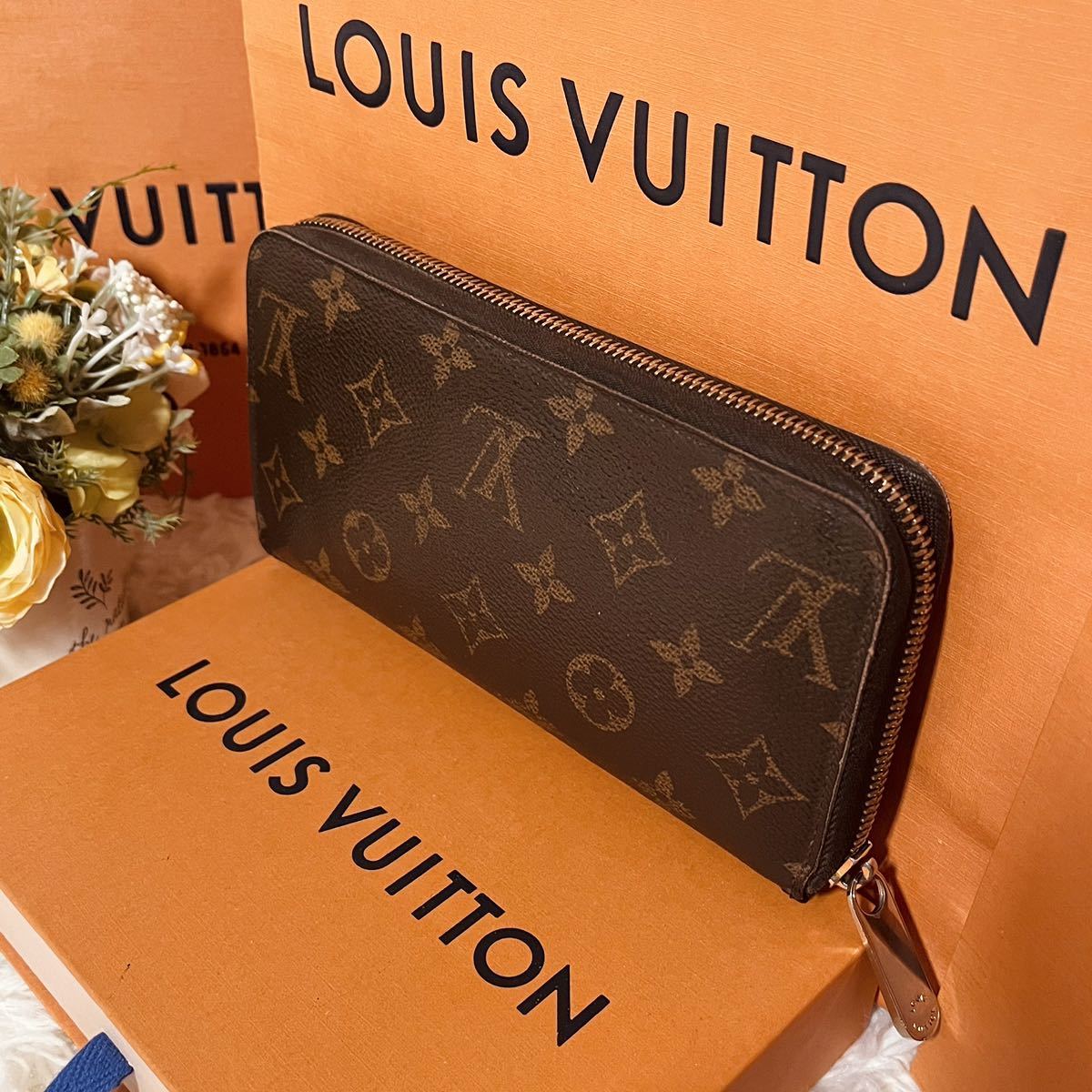 定価10万前後！ルイヴィトン モノグラム　ジッピーウォレット 　長財布　正規品！1円スタート 