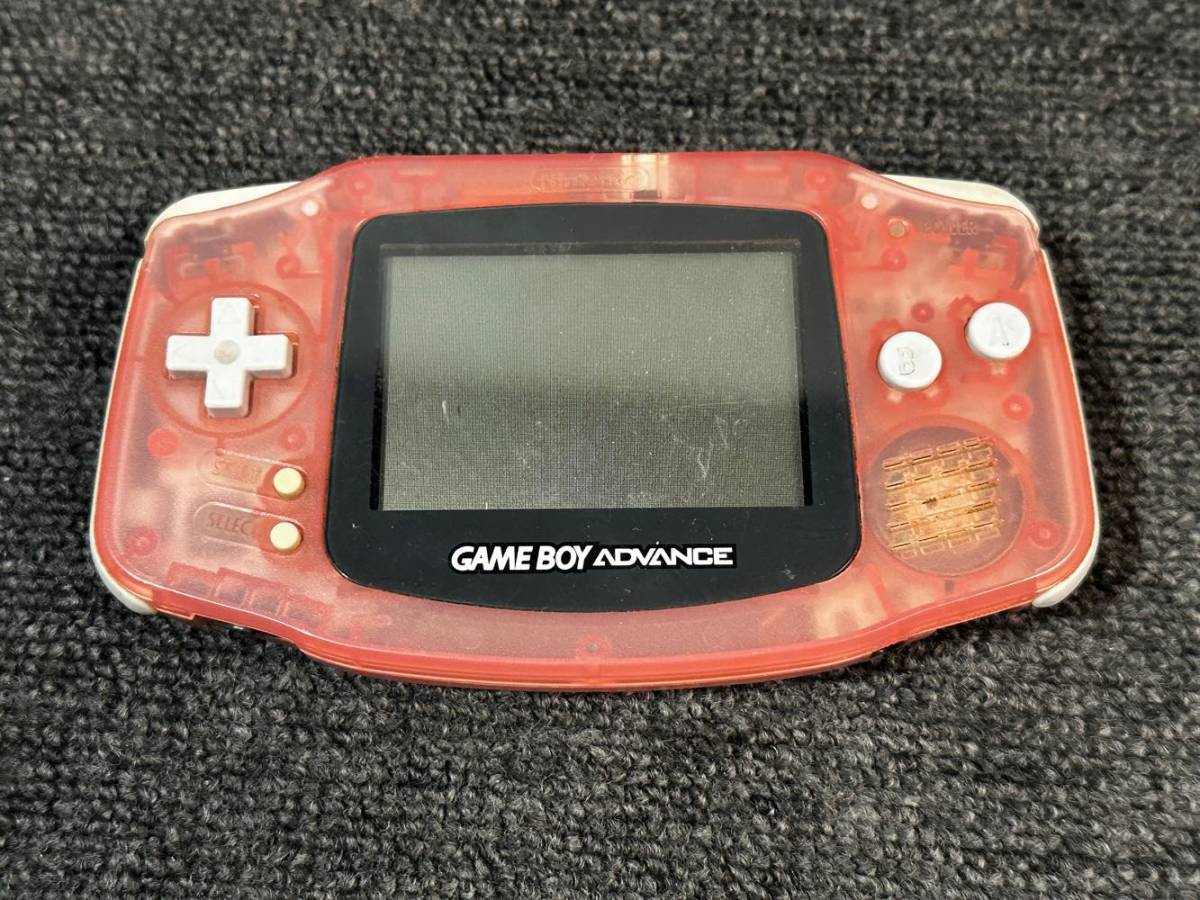 266 任天堂/Nintendo ゲームボーイアドバンス ミルキーピンク 本体