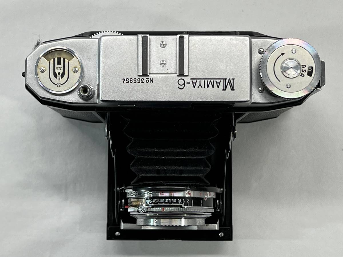 □【通電動作未確認】 MAMIYA-6 マミヤシックス オートマット 2型 蛇腹