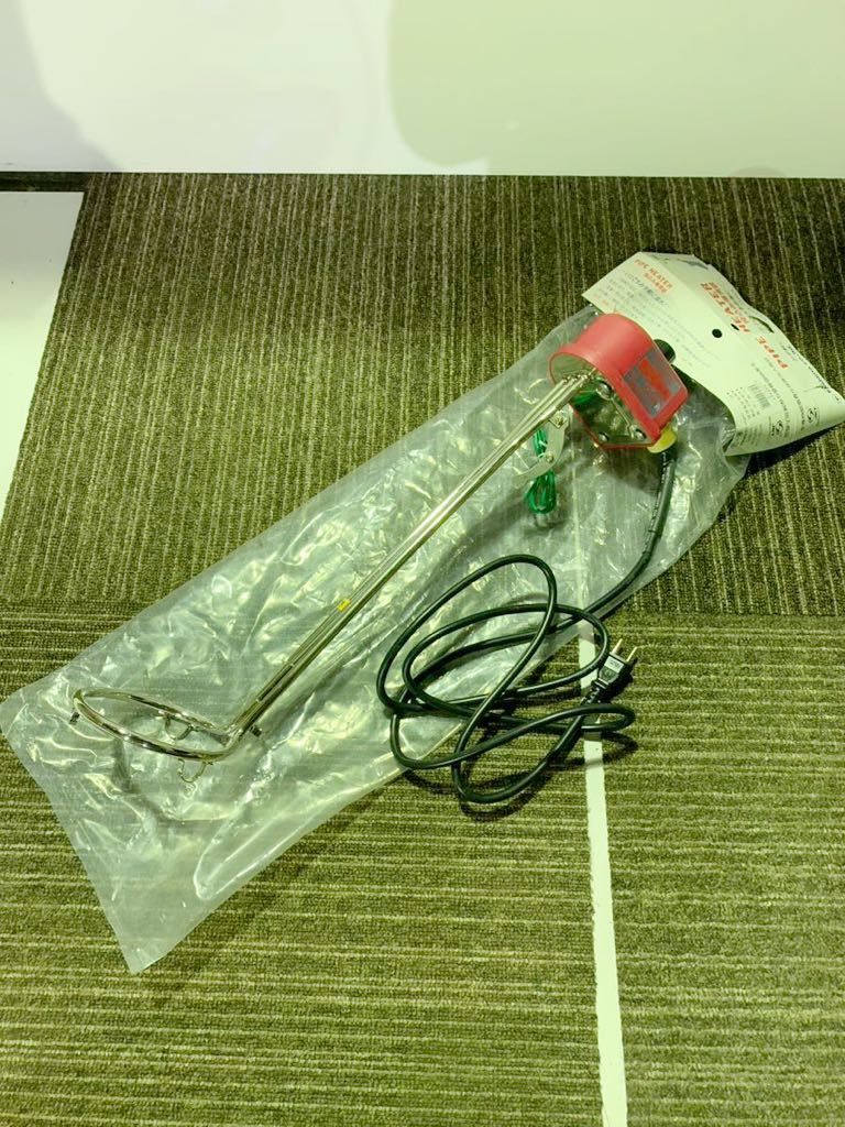 [滋1124]Kashima カシマ　パイプヒーター　投込み湯沸器　WPS-110 水加熱専用　100V 0〜80°C 作動品　PIPE HEATER 水・バケツ用　