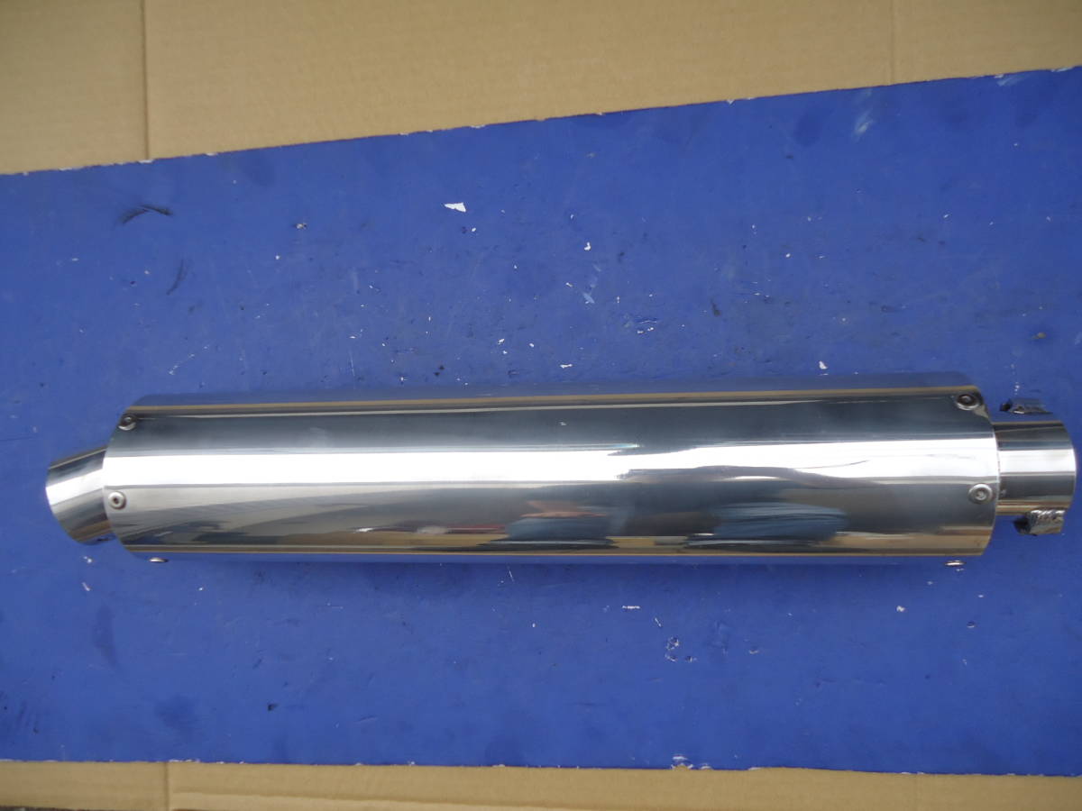 アルミ サイレンサー マフラー 美品！ CB400SF　XJR400 GSX GSR　イナズマ インパルス GS ゼファー ZRX400 NINJA ニンジャ400 R25 R3