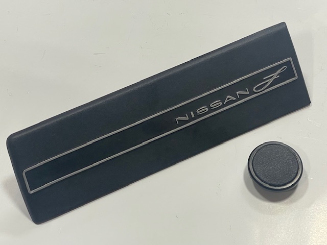 お*か様 当時物　純正品　本物,ハコスカKPGC10用純正ラジオめくら蓋カバー ハコスカ 当時物 日産純正 ラジオ カバー & シガー カバー メクラ 蓋