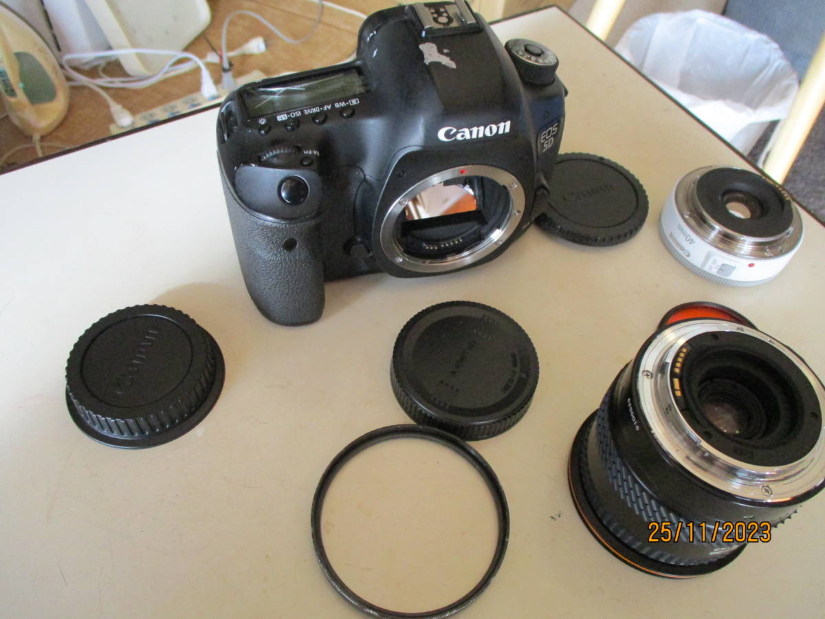 Canon EOSー5D MKⅢ フルサイズ 付属レンズ2本つき 【公式通販】