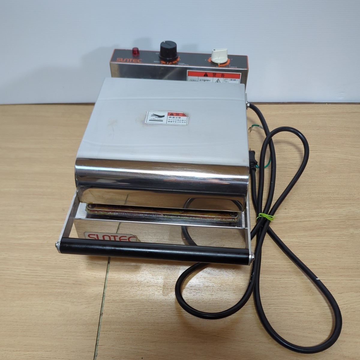 ☆SUNTEC サンテック ワッフルメーカー ST-1☆ベルギーワッフル 中古品