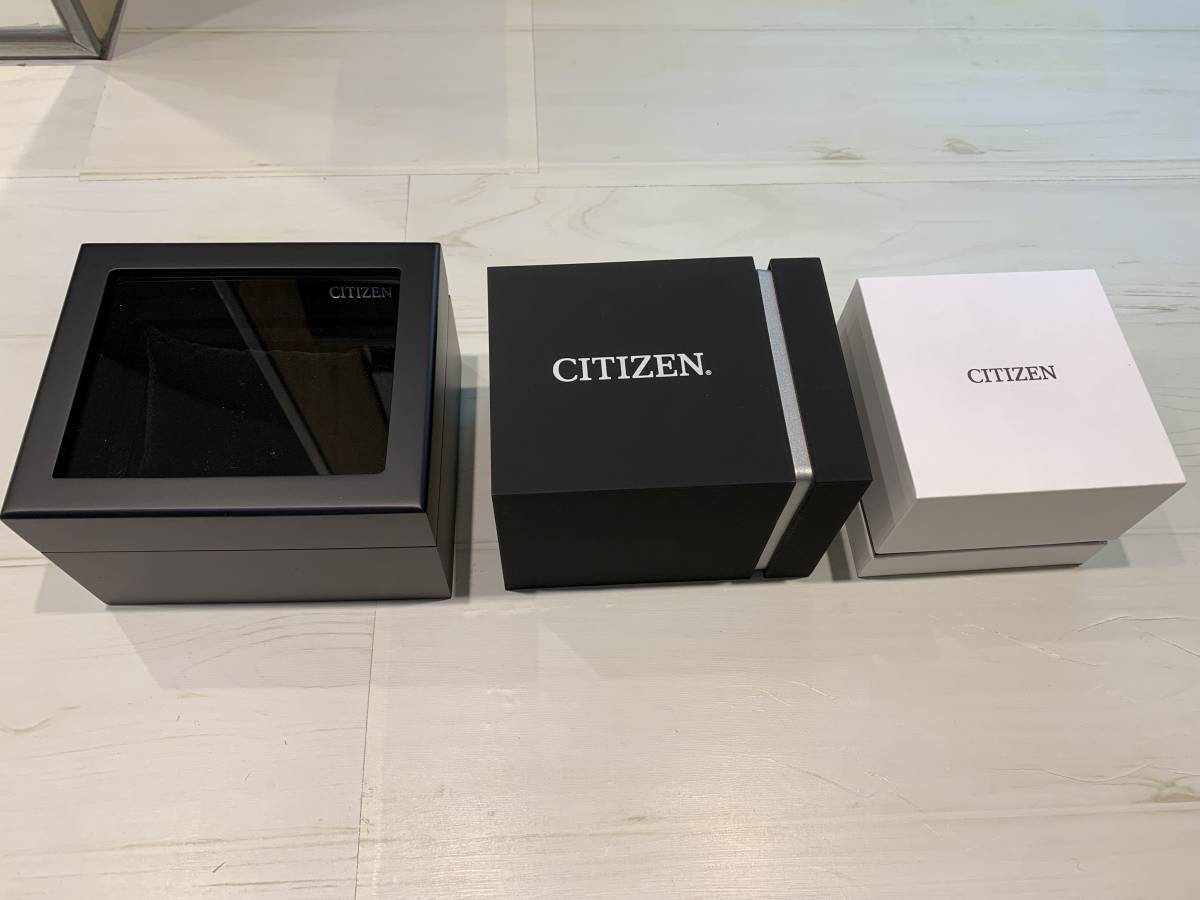 未使用】シチズン CITIZEN 腕時計 化粧箱 BOX【3個セット】 シチズン