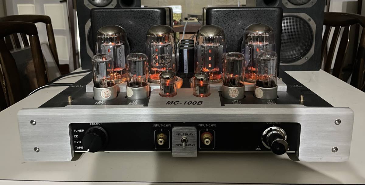自作真空管アンプ TANGO タンゴ MS-330 MC-3-350D 東芝真空管