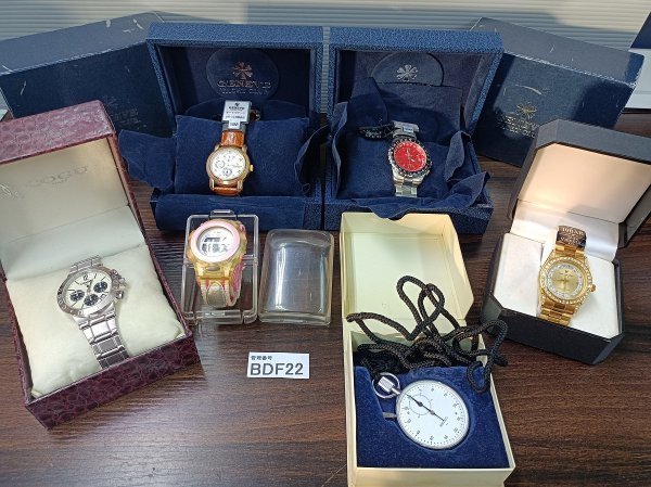 BDF22 腕時計 懐中時計 部品取り ジャンク品 おまとめ6点 COGU SEIKO 