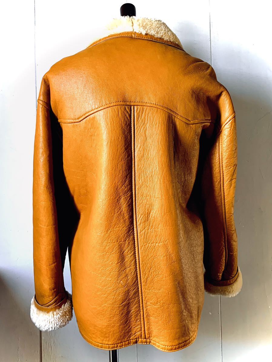 美品 最高峰 定価28万 イタリア産 ATELIER ZERO SHEEPSKIN co.シープ