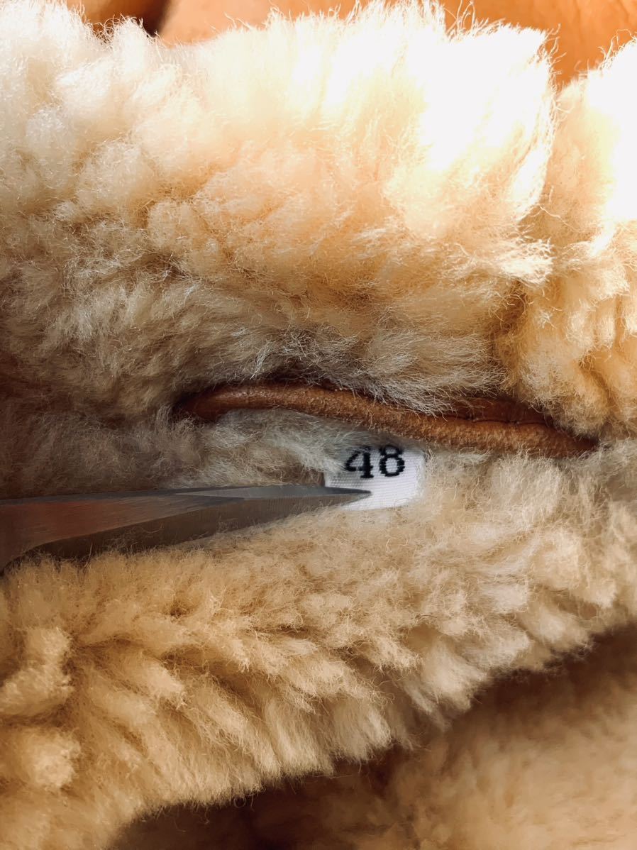 美品 最高峰 定価28万 イタリア産 ATELIER ZERO SHEEPSKIN co.シープ