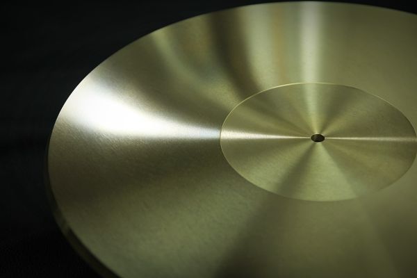 ターンテーブルシート MICRO CU-500形状 真鍮製 5mm スリップマット