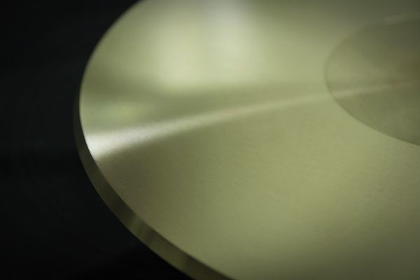 ターンテーブルシート MICRO CU-500形状 真鍮製 5mm スリップマット