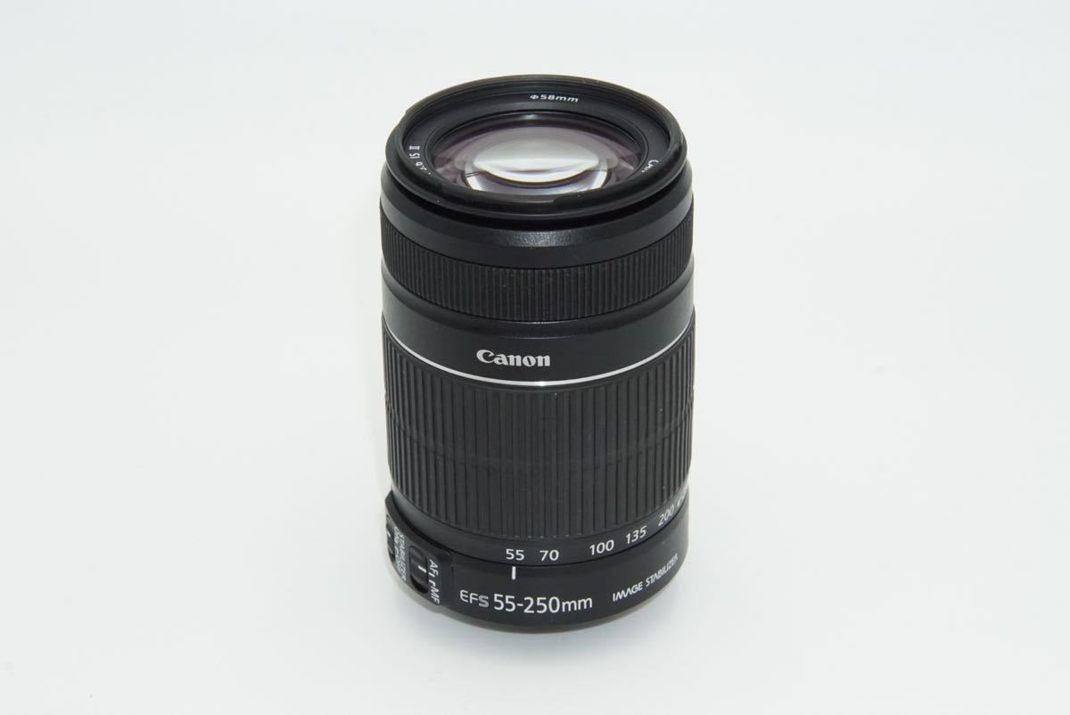 CANON キヤノン EF-S 55-250mm F4-5.6 IS Ⅱキャノン ズームレンズ IS