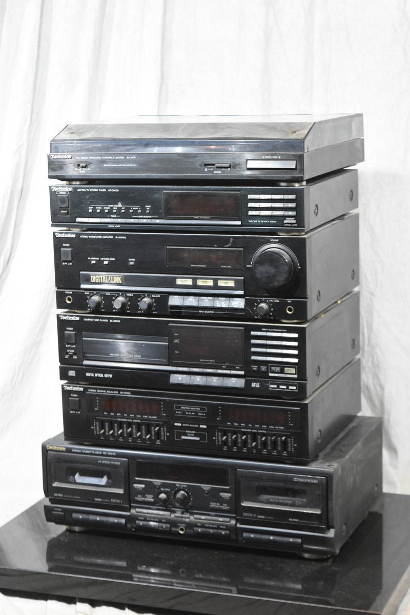 Technics/テクニクス システムコンポ SL-J80R/ST-D5000/SL-D5000/SH