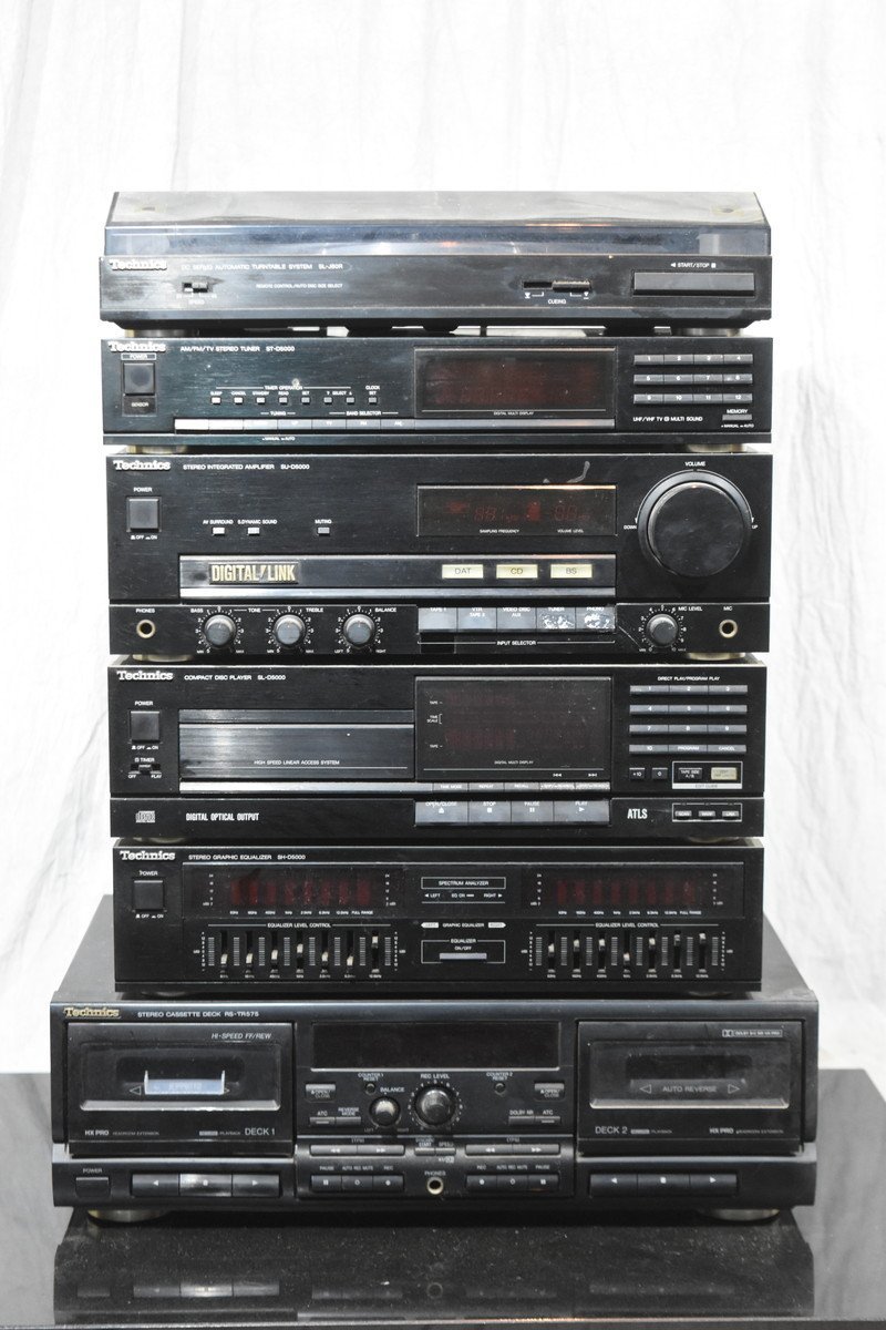 レコードラジオカセット システムコンポセット テクニクスTechnics