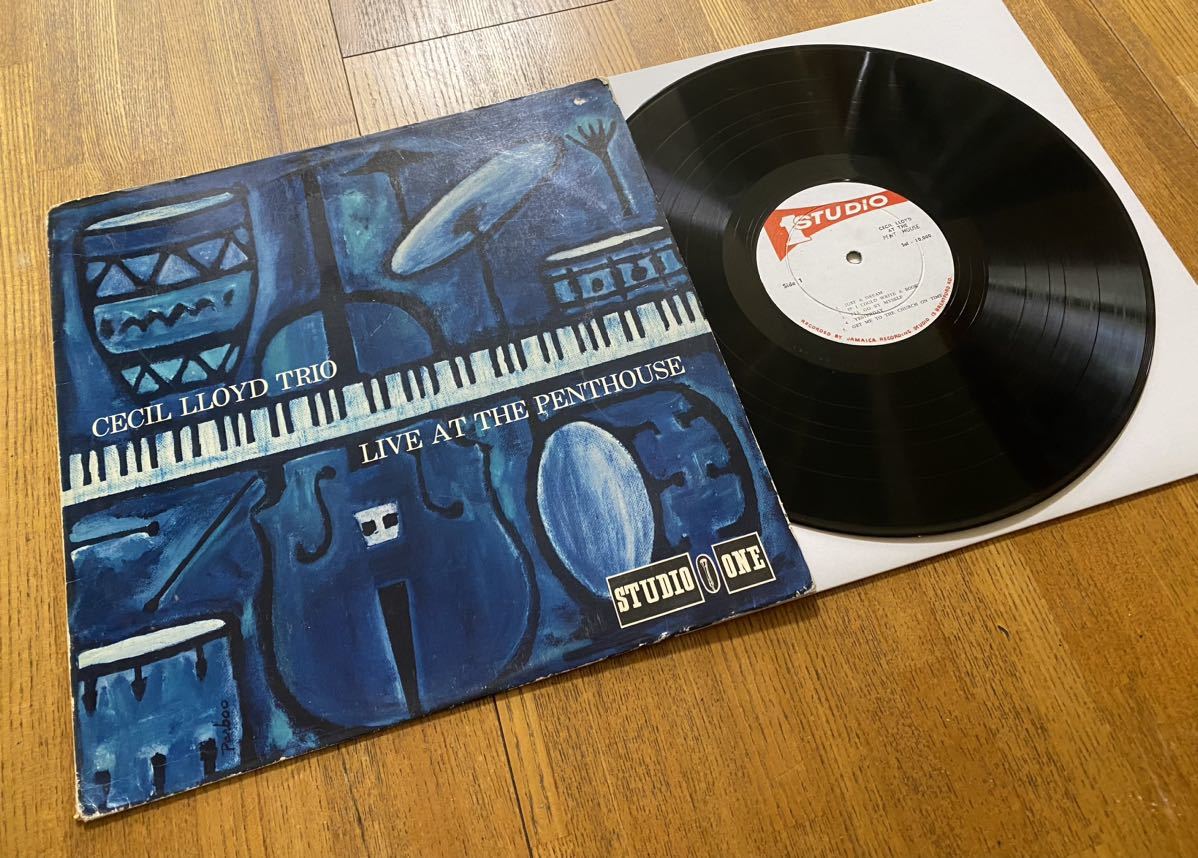 マニア垂涎 ジャマイカ産ジャズ歴史的名盤/‘67牙Studio One白ラベル/ Cecil Lloyd Trio [Live At The Penthouse]/Bop/Latin Jazz/入手困難