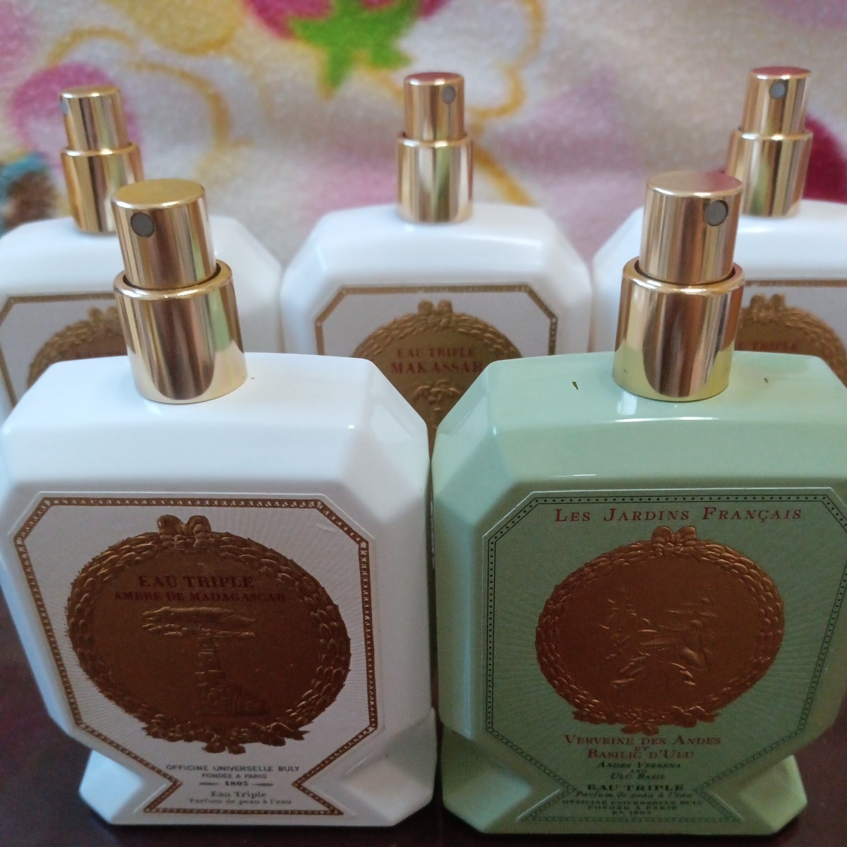 即決　5本セット　オートリプル　EAU TRIPLE 水性香水　マカサー　アンブルドゥマダガスカル　香水　75ml　